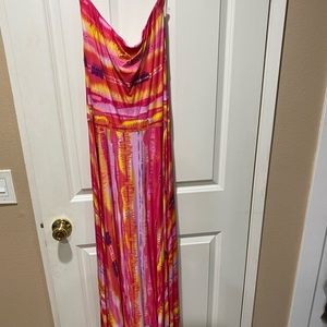 Multi colored summer dress